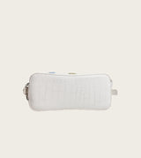 Color Flower Baguette Crossbody Bag
