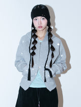 SNOWLIT HOODIE ZIP-UP (MELANGE)