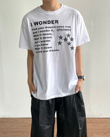 ワンダープリントショートスリーブTシャツ