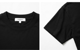 オーバーフィットクールドライバックスリットスリーブTシャツ ブラック