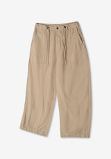 LF Cotton Wide Balloon Pants