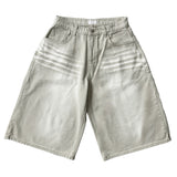 Amber Washed 8/10 Bermuda Pants (3color) (No.962)