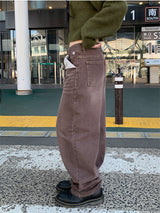 レトロポケットポイントジーンズ(3C)