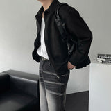  Suede Oversized Cropped Jacket (2 colors/DP745507666383)