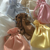 【MADE】Glossy Satin Mini Pouch