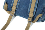 Vintage Washed Rucksack (Blue)