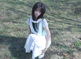 check sleeve skirt