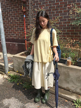 メートベーシックカラーショートスリーブT