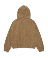 Women’s Oversized Terry Fleece Hoodie Camel