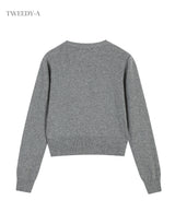 Basic Cashmere Blend V-Neck Cardigan - 5 Colors