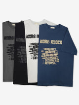 モアノックショートスリーブTシャツ (4 Colors)