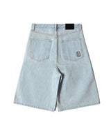 LB Denim Wide Bermuda Shorts (Ice Blue)