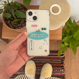 [MADE] [Jelly Hard Case] 四つ葉のクローバーを見つけた!