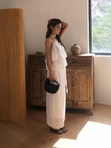 Fairy tie frill blouse