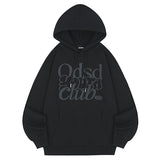 ODSDエンボスロゴオーバーサイズフィットパーカー