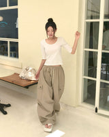 [MADE/6colors] WANT MILLED COTTON FOUR-SLEEVE T-SHIRT