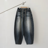 CROSS DEEP DENIM PANTS LB