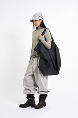 Big leather shoulder tote bag