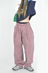 (UNISEX)フェーディドデニムパンツ(3color)