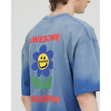 AWESOME FLOWER T SHIRT