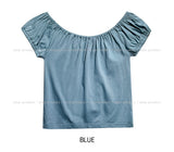 Kyupi banding puff two-way short-sleeved