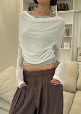 DRAPE LAYER TEE