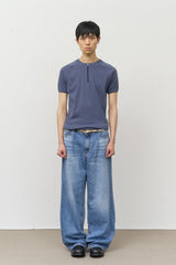 Fill Washed Wide Denim