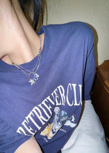 Trippy mushroom necklace.05 (2color)