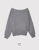 #コジーワンショルダールーズウールニット (4color)
