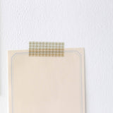 Houndstooth Masking Tape / Cream Beige
