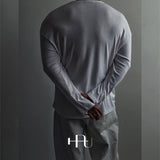 [HFORUS MADE]Forus U - kneck long sleeves IN WHITE