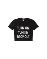 ティモシーTシャツクロップ (BLACK)
