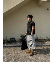 Weron Regular Denim Short Sleeve Shirt