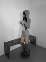 pistachio two tone hoodie(3 color) 