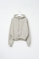 Salt Washed Zip Hoodie