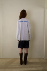 ヒアスリーブTシャツ_メランジ