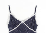 V DOT SLEEVELESS