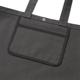 Weekend warrior typography printing tote-bag (Charcoal)