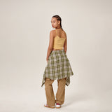 Tiam Crop Bra Top Yellow