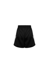 RIBBON JERSEY TRACK SHORTS PANTS / NAVY