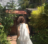 hysis halter chiffon fairble long ops