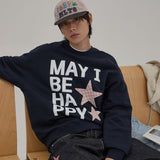 MAY I BE HAPPY スウェットシャツ