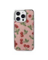 Cherry Blush Epoxy Silver Case