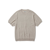 Totem short sleeve knit / Ecru