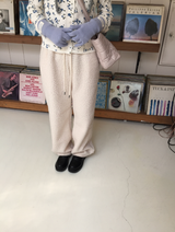 ヒンダーブックルバンディングワイドパンツ（3c）