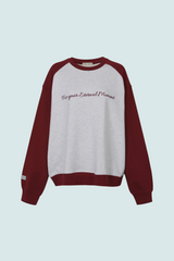 MOMENT REGLAN OVER SWEATSHIRTS (WINE RED)
