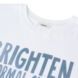 タイポTシャツ White