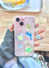 [MADE] Blooming Dolphin resin case