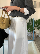 El's French Cotton Wide Slacks / 1 colors