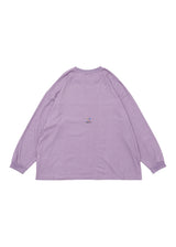 GRAPHIC PIGMENT LONG SLEEVE (PURPLE)